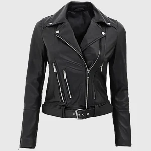 Womens biker jacket