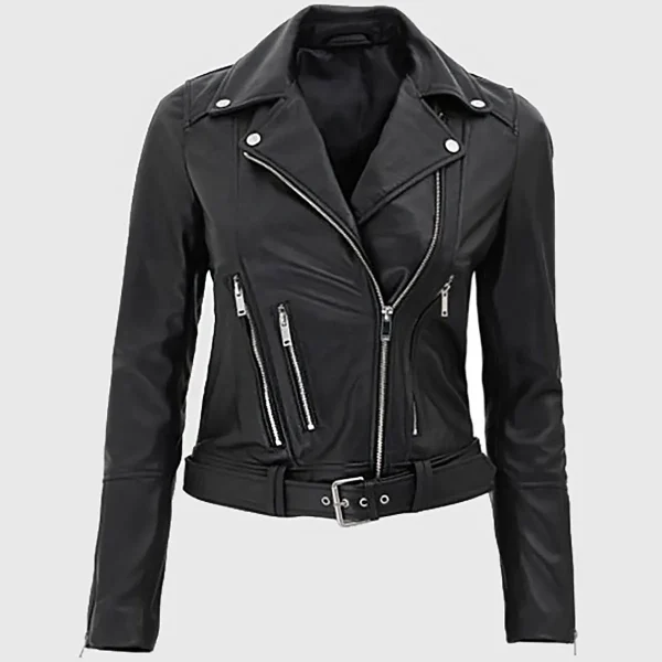 Womens biker jacket