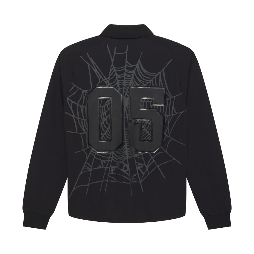 Recreated - Adidas x Sp5der Football Black Track Jacket