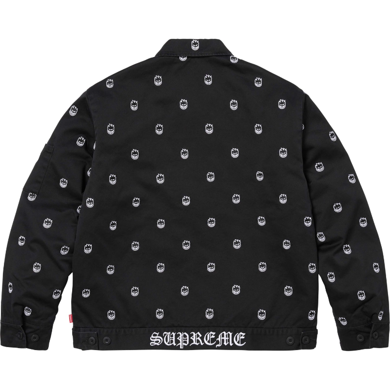 Recreated-–-2026-Spitfire-x-Supreme-Black-Work-Jacket