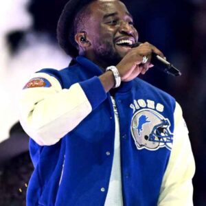 Shaboozey Detroit Lions Varsity Jacket
