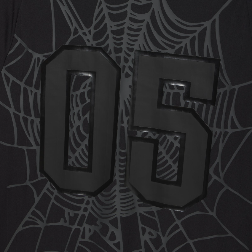 Sp5der Football Track Jacket Jersey Number