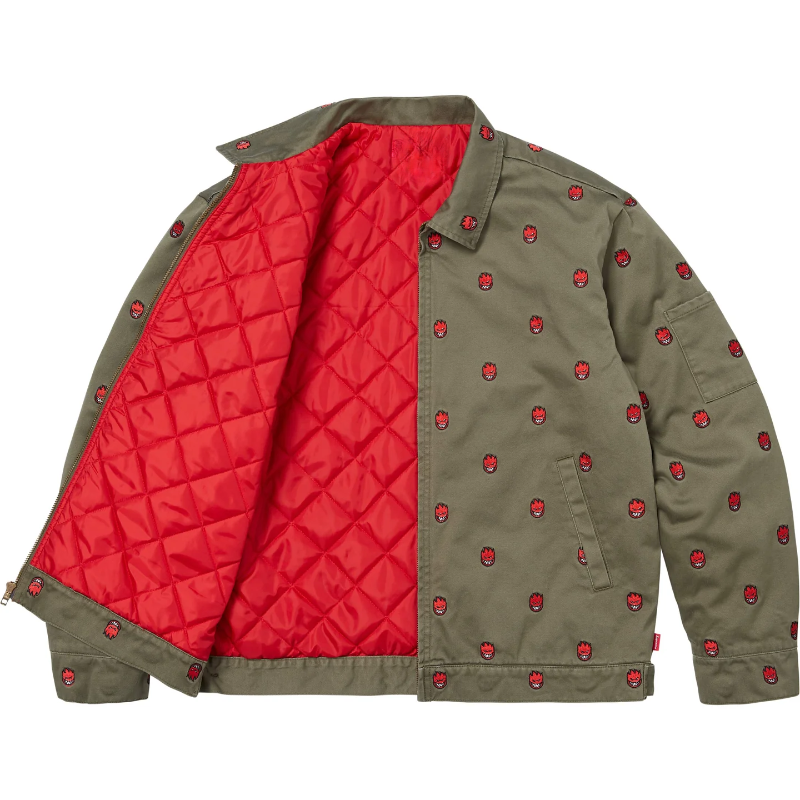 Supreme-Olive-Green-Jacket-Inner