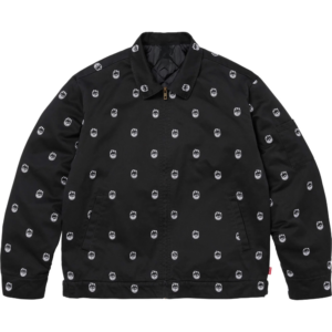 Supreme-x-Spitfire-Black-Work-Jacket