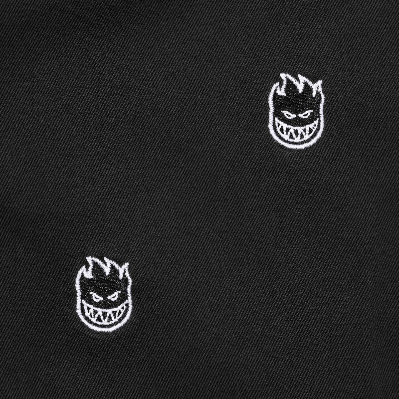 Supreme-x-Spitfire-Black-Work-Jacket-Patches