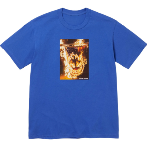 Supreme x Spitfire Flag Blue T-Shirt
