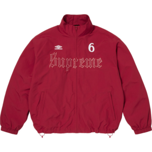 Supreme-x-Umbro-Rhinestone-Red-Track-Jacket