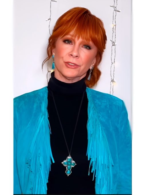 TV-show-The-Voice-Season-28-Reba-McEntire-Blue-Fringe-Jacket-510x680
