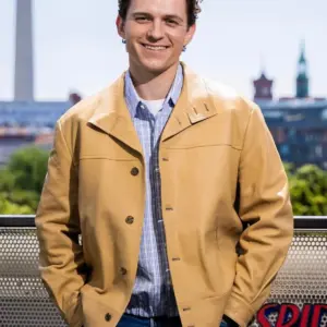 Tom Holland Spider-Man Brand New Day Leather Jacket