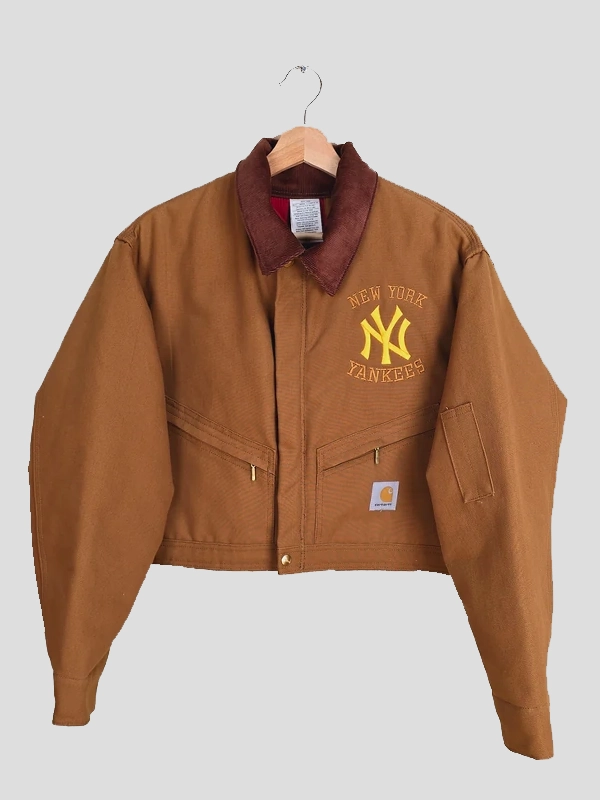 Vintage-Carhartt-x-NY-Yankees-Crop-Jacket